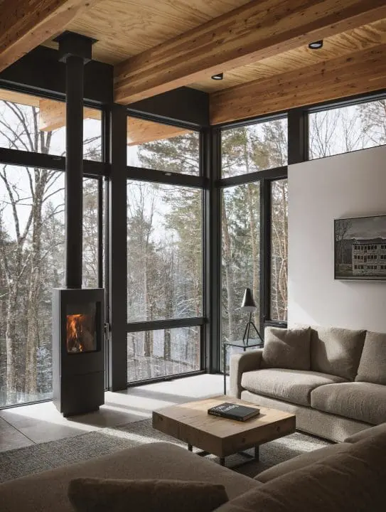 Vermont Cabin Interior
