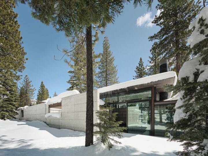 Photo of Analog House in the winter
