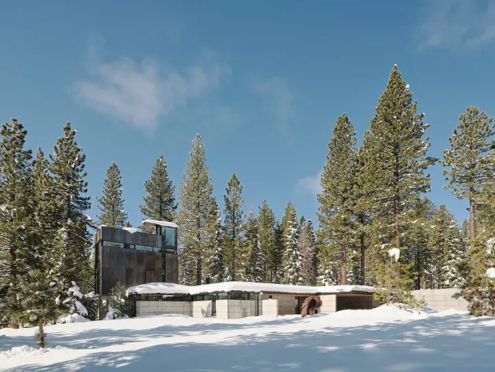 Photo of Analog House in the winter