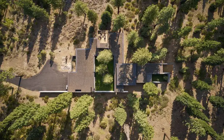 View of Analog House from above